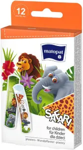 Matopat Náplast SAFARI 12 ks